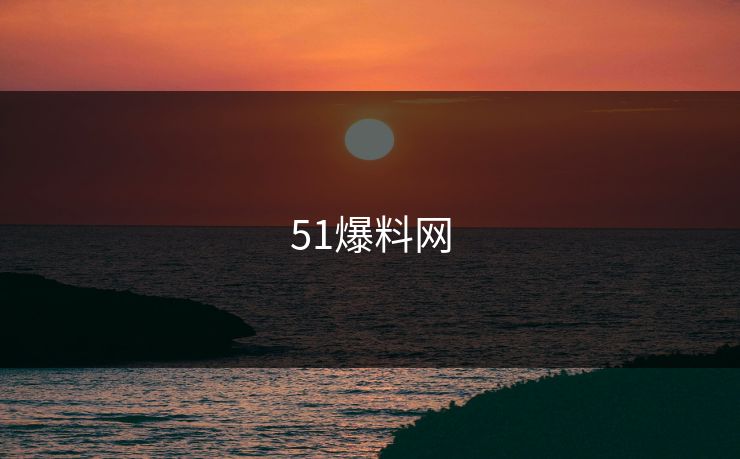 51爆料网