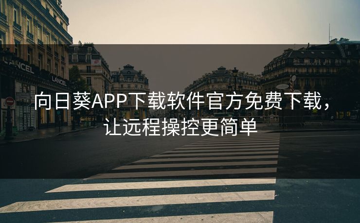 向日葵APP下载软件官方免费下载,让远程操控更简单 向日葵APP下载软件官方免费下载,让远程操控更简单